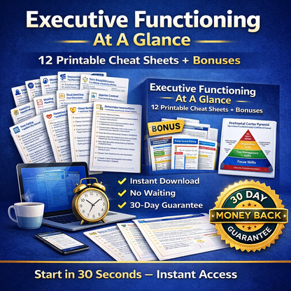 Boost Focus, Organization & Self-Discipline in Days (Printable System + Bonuses)