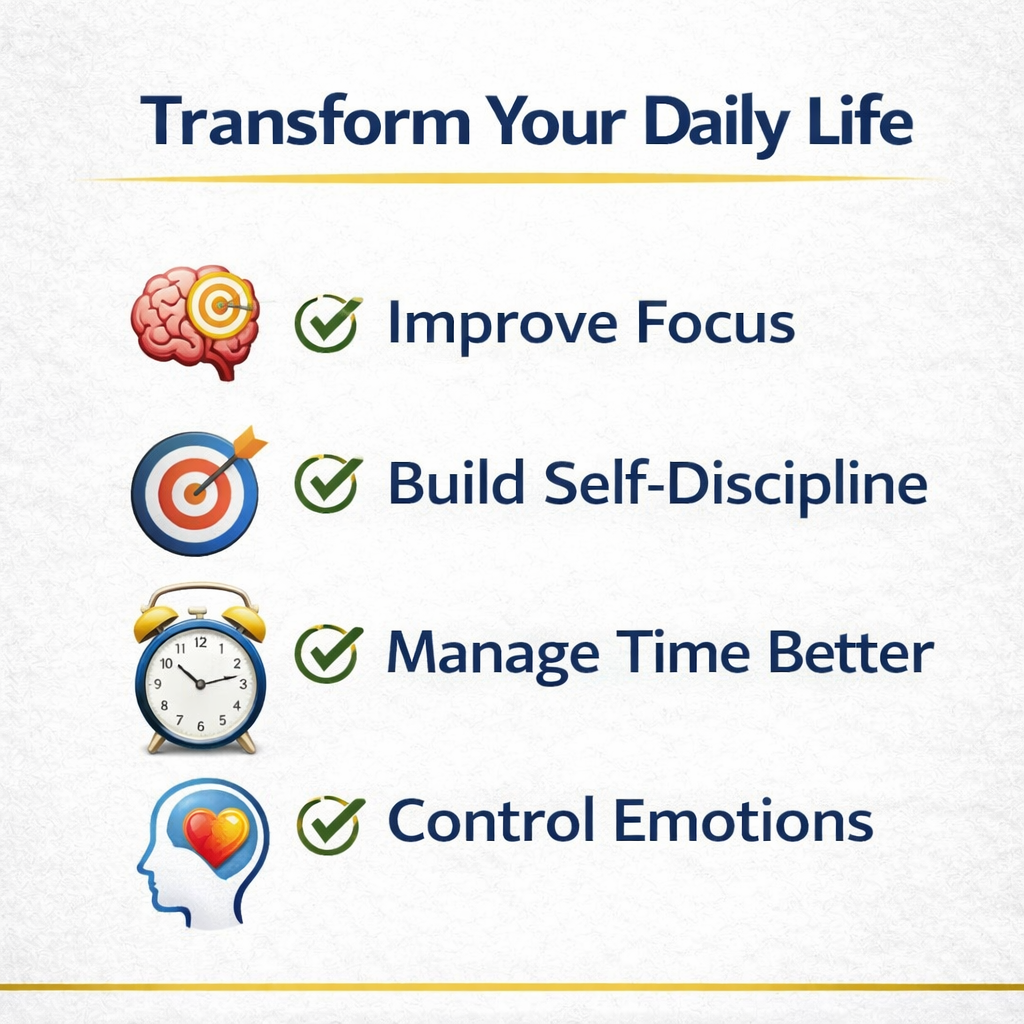 Boost Focus, Organization & Self-Discipline in Days (Printable System + Bonuses)